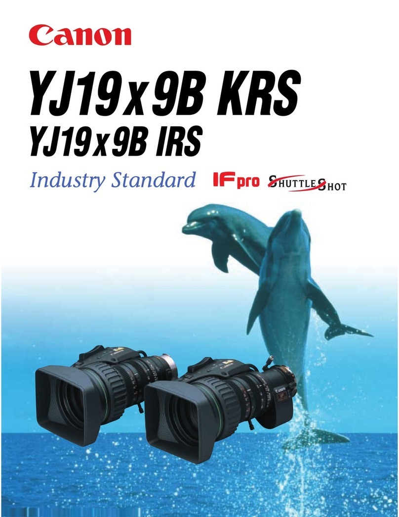 Canon SHUTTLE SHOT YJ19X9B IRS User manual