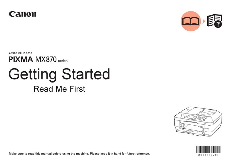 Canon PIXMA MX870 Series User manual