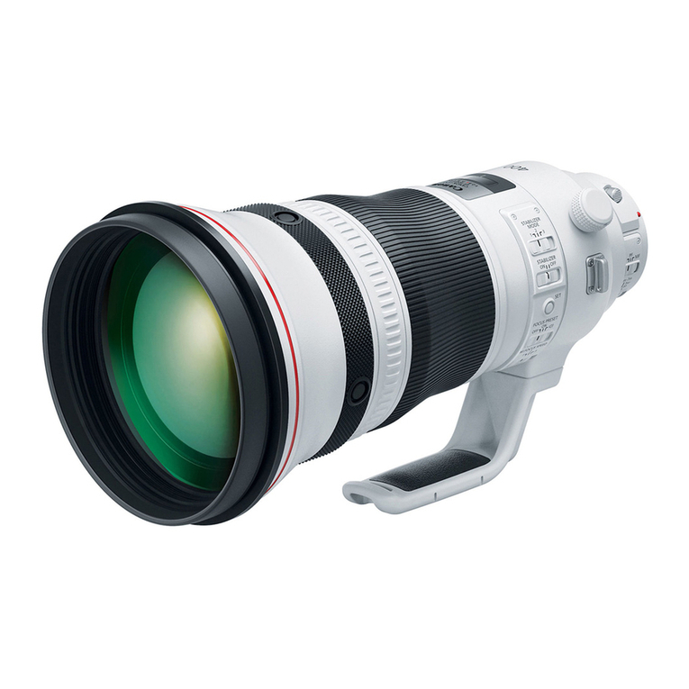 Canon EF 400mm f/2.8L IS II USM instructions