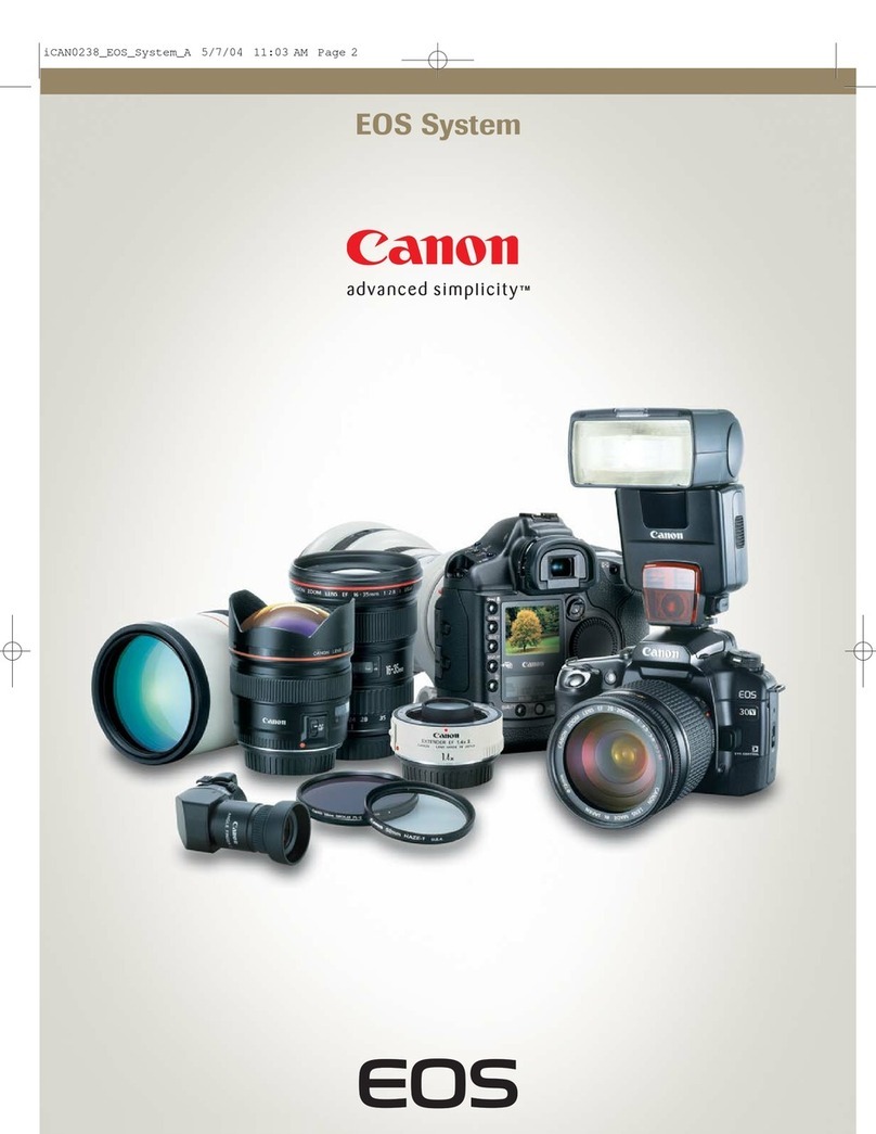 Canon Digital Camera Lens System manual