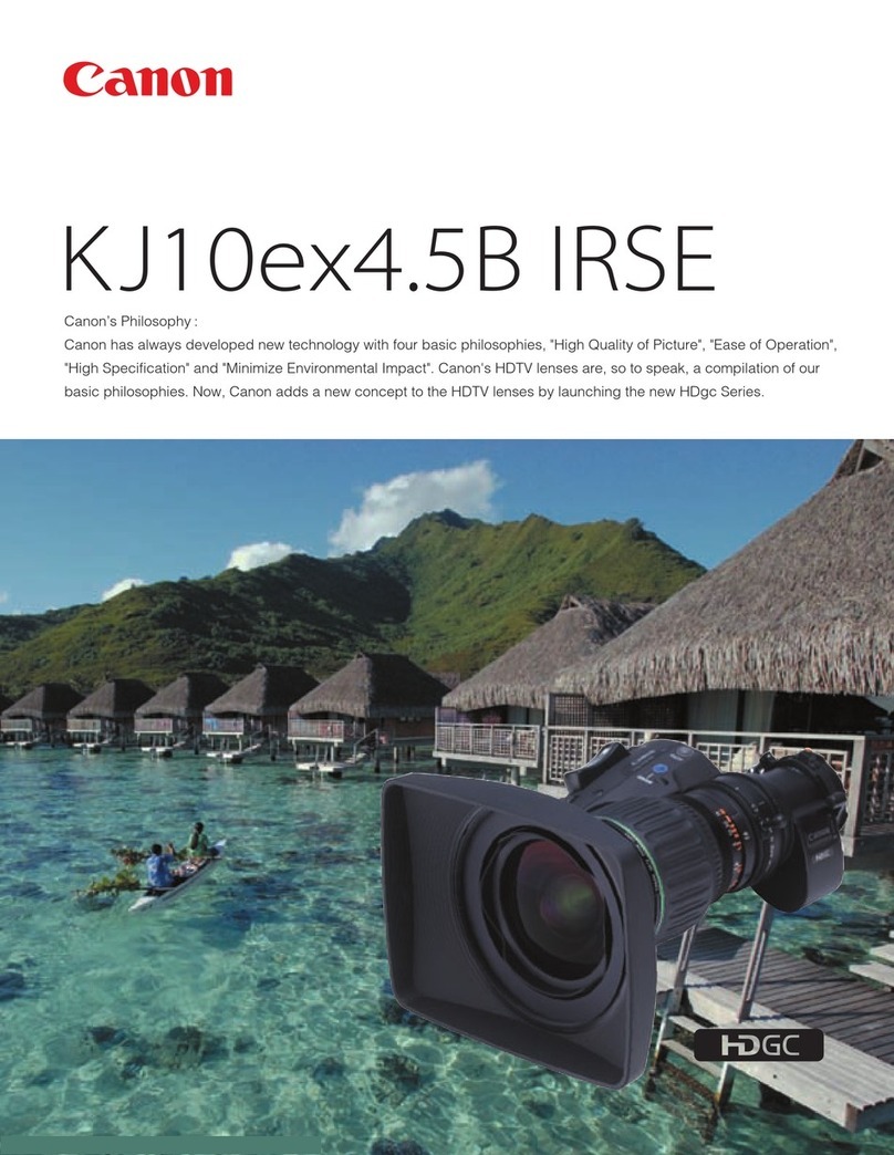 Canon KJ10EX4.5B IRSE User manual