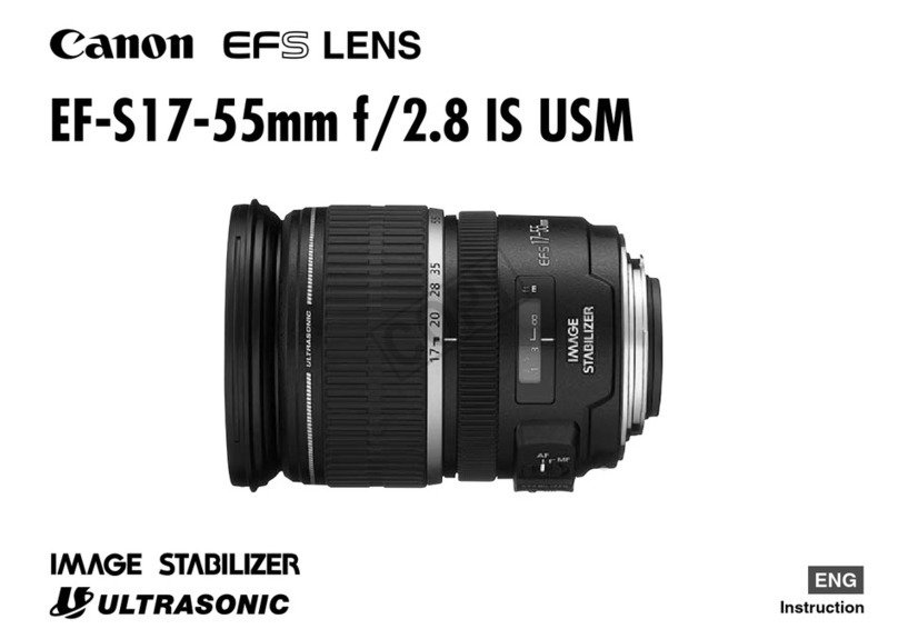 Canon EF-S17-55MM F/2.8 IS USM User manual
