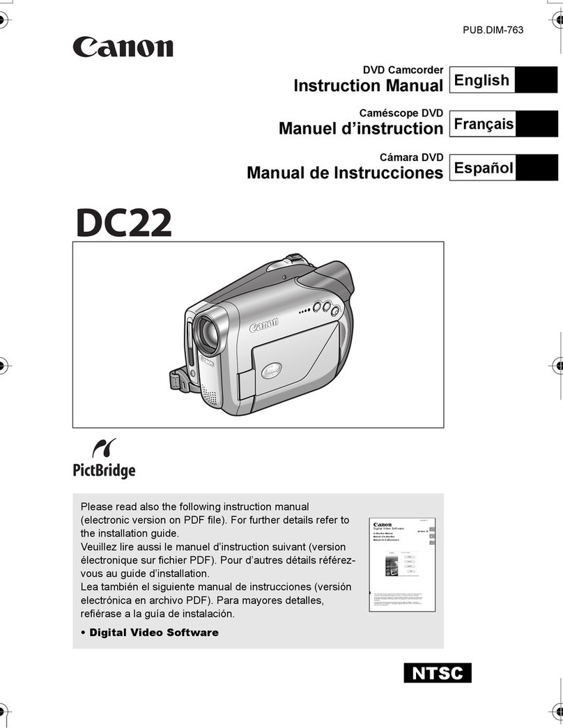 Canon PICTBRIDGE DC22 User manual Canon PICTBRIDGE DC22 User manual