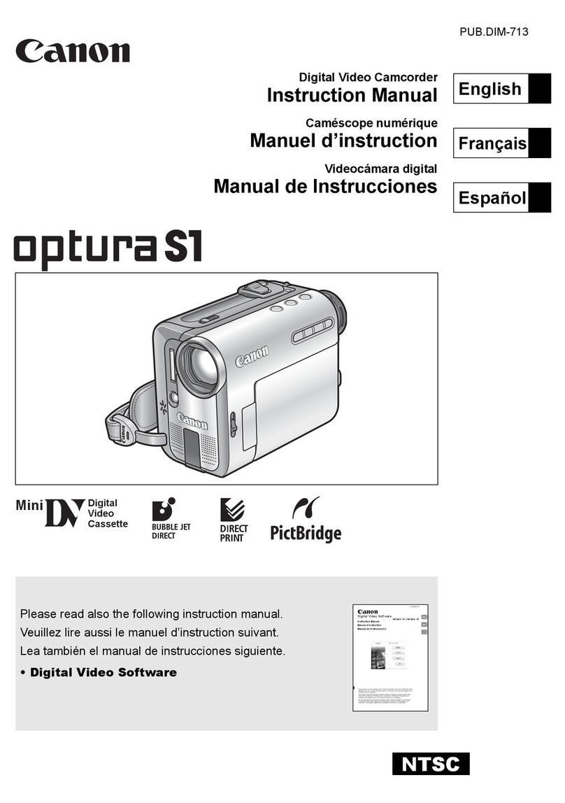 Canon Optura S1 User manual