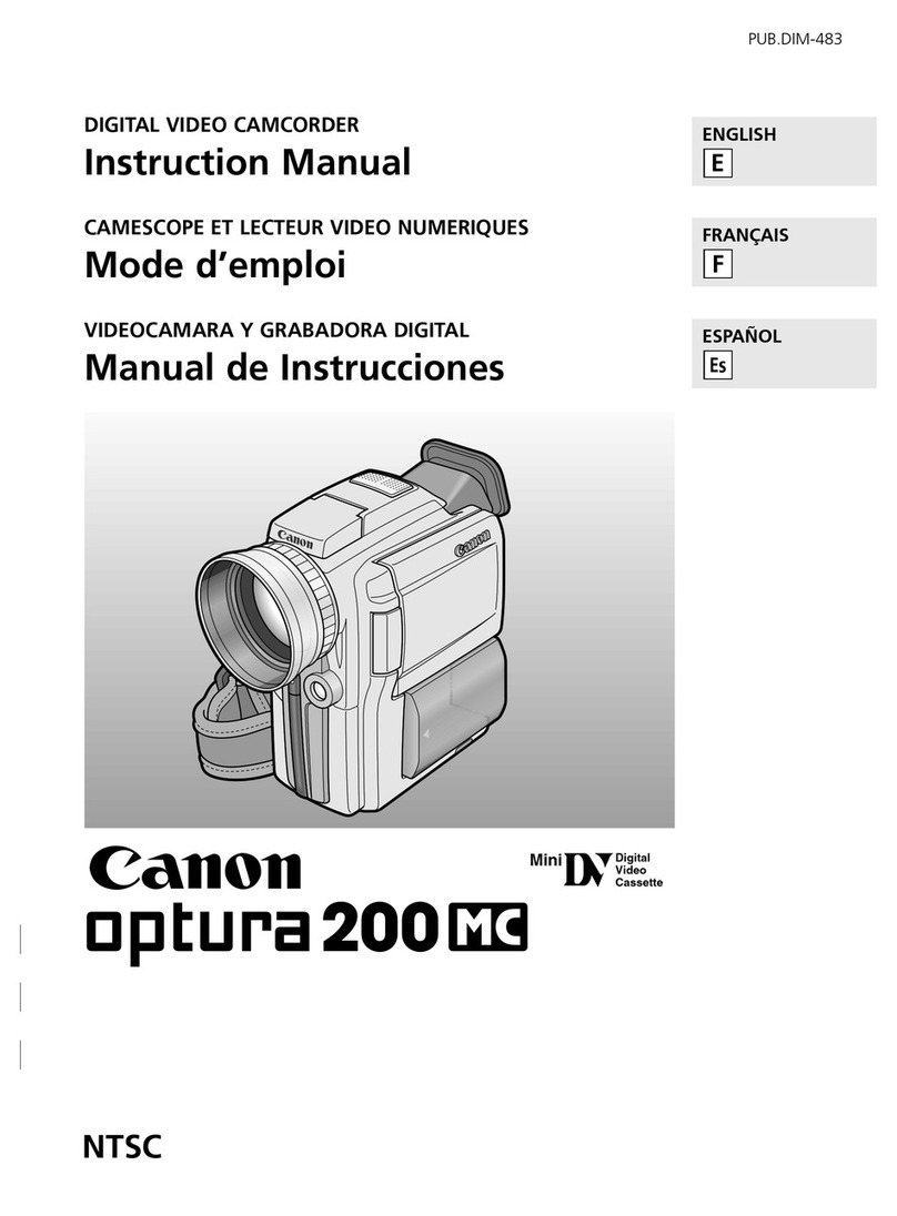Canon OPTURA200 MC instruction manual