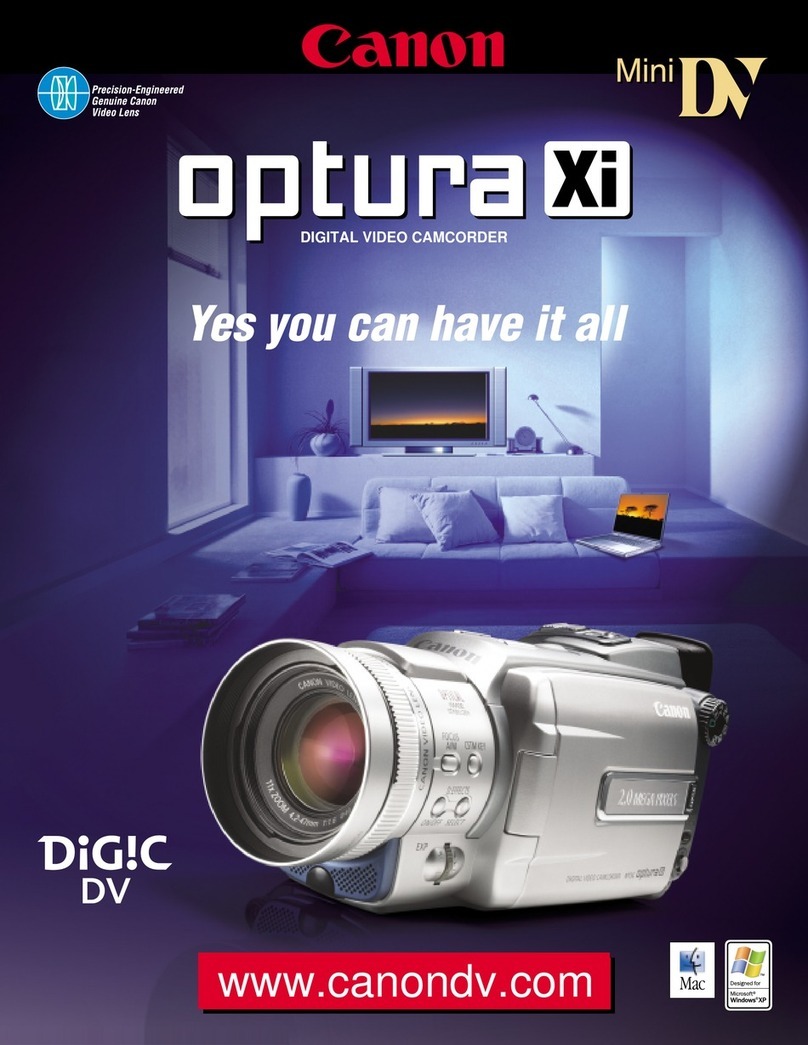 Canon XL 1 brochure