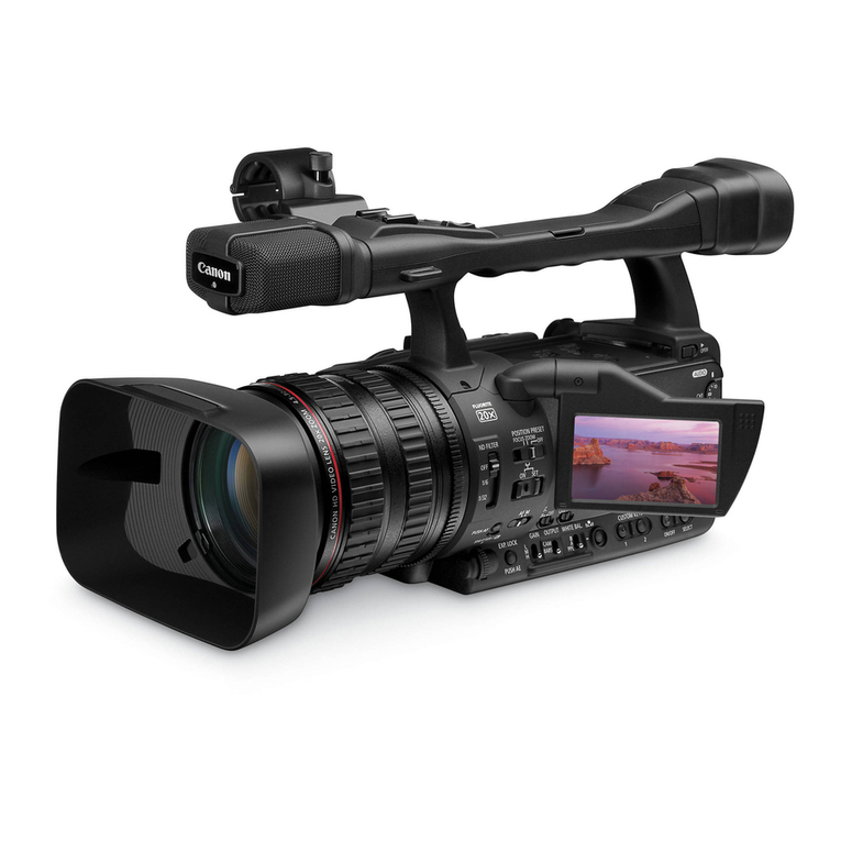 Canon XH A1S User manual