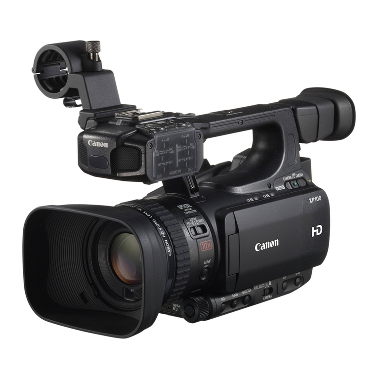 Canon XF100 User manual