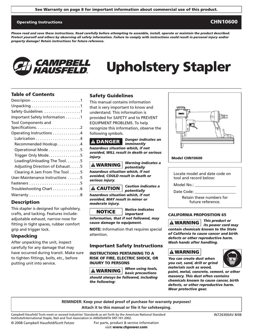 Campbell Hausfeld CHN10600 operating instructions