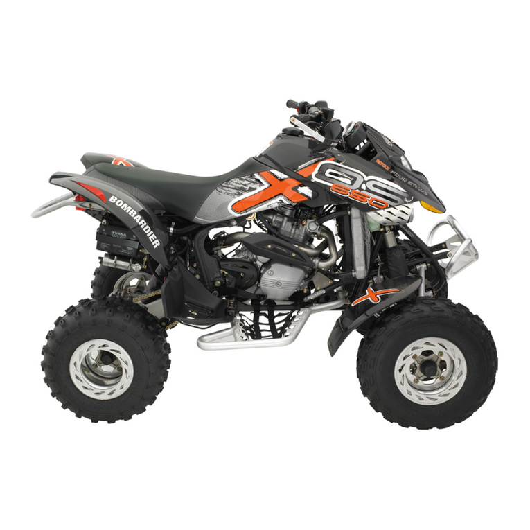 BOMBARDIER DS 650 Manual