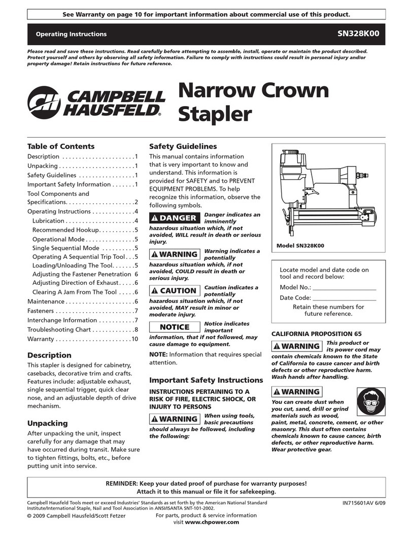 Campbell Hausfeld IN715601AV operating instructions