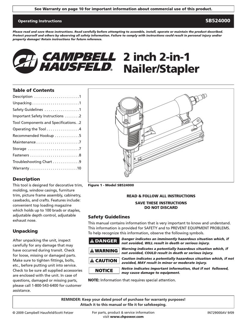 Campbell Hausfeld IN729000AV operating instructions