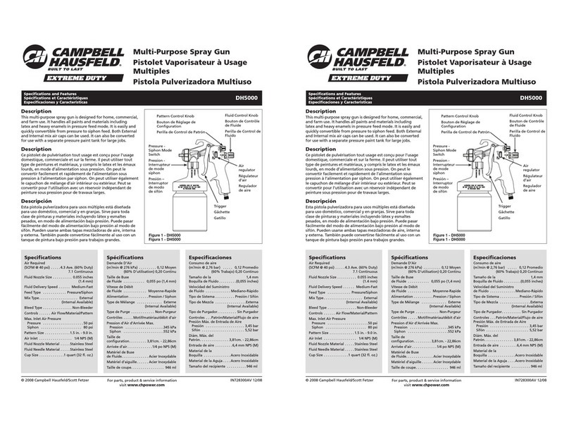 Campbell Hausfeld DH5000 User guide