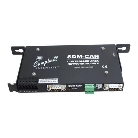 Campbell SDM-CAN User manual