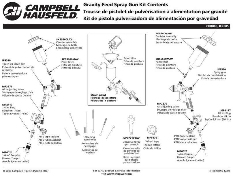 Campbell Hausfeld CHK005 User manual