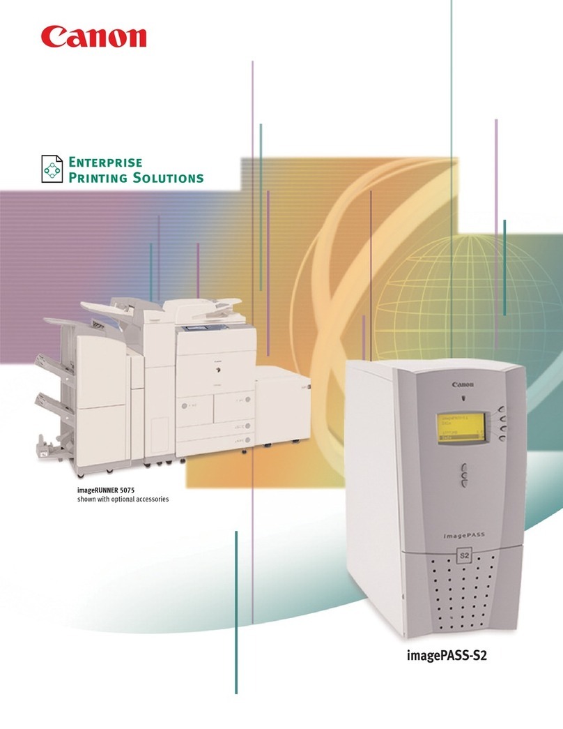 Canon imageRUNNER 5075 User manual