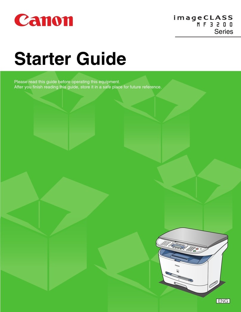 Canon ImageCLASS MF3240 Series Safety guide