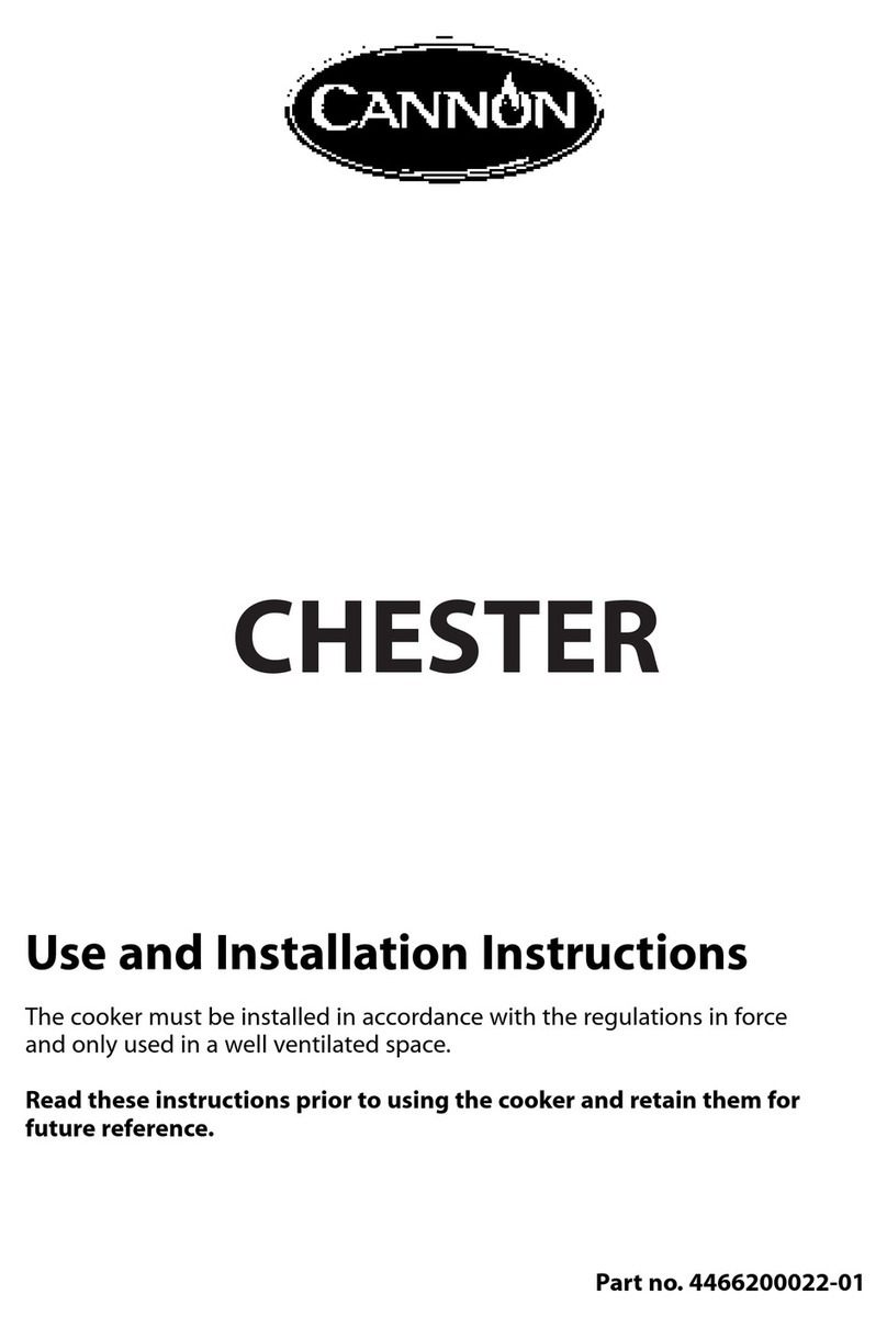 Cannon CHESTER 10540G MK2 Technical manual