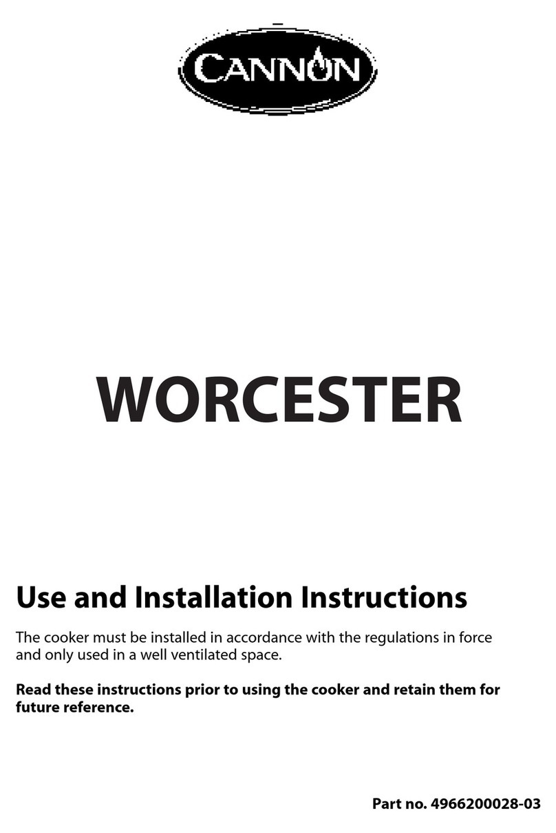 Cannon WORCESTER 10525G Technical manual