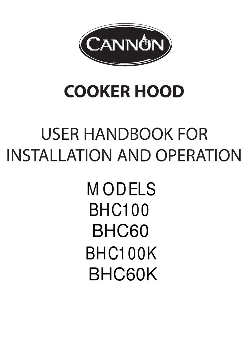 Cannon BHC100 Owner's manual