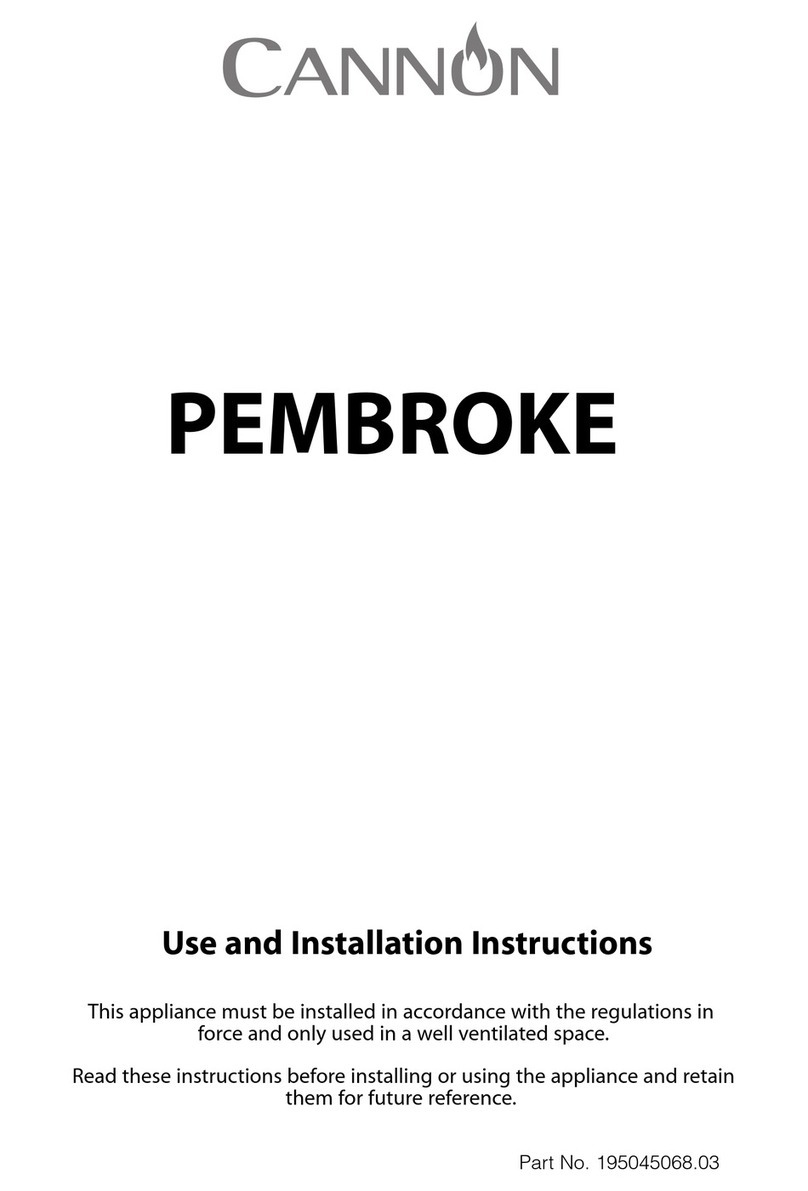 Cannon PEMBROKE 10692G Technical manual