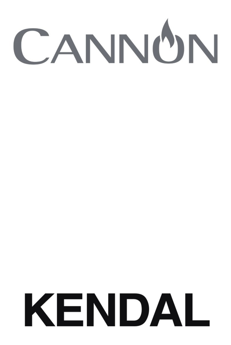 Cannon Kendal Pressure Cookers User manual