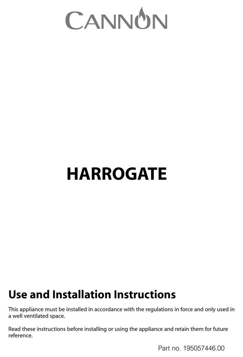 Cannon HARROGATE C60DH Technical manual