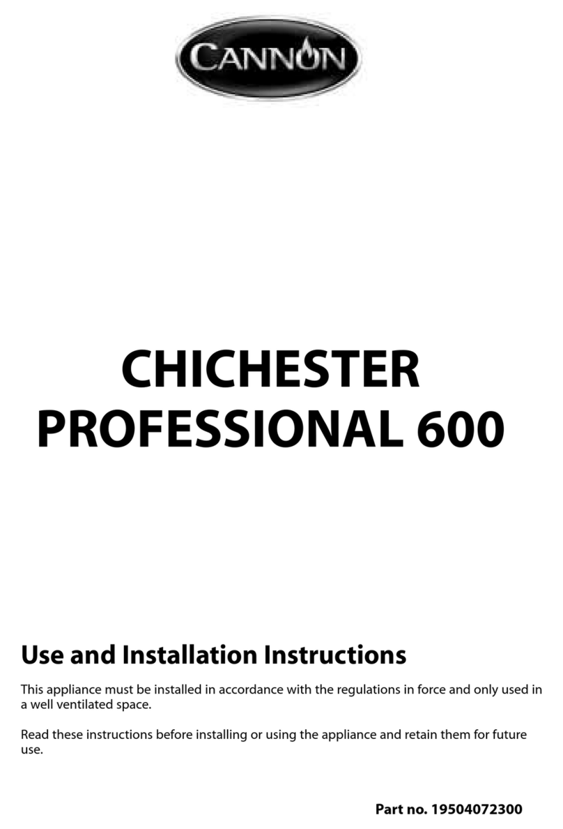 Cannon CHICHESTER 10572G Technical manual