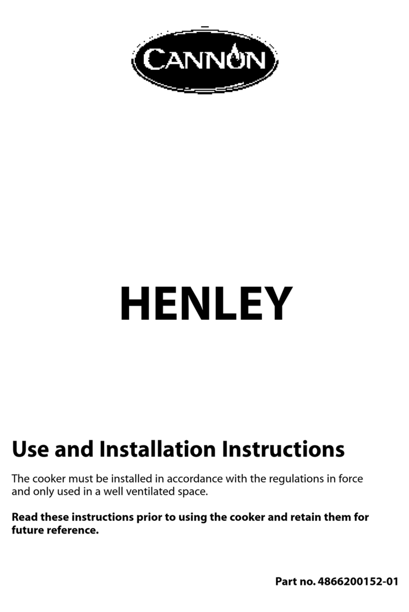 Cannon HENLEY 10582G Technical manual