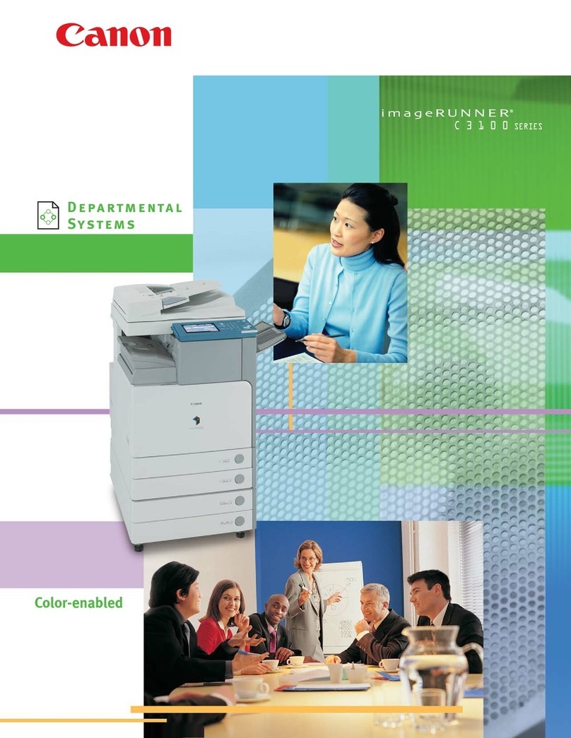 Canon C3100 Series User manual