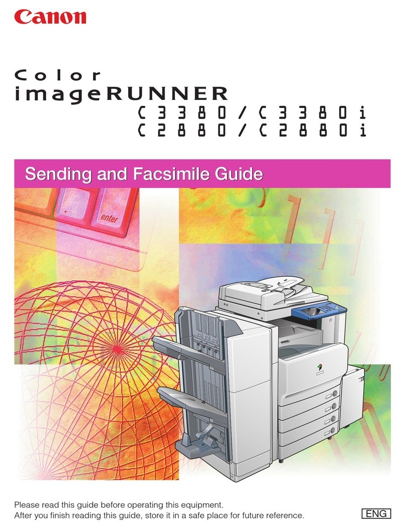 Canon Color imageRUNNER C2880i User manual