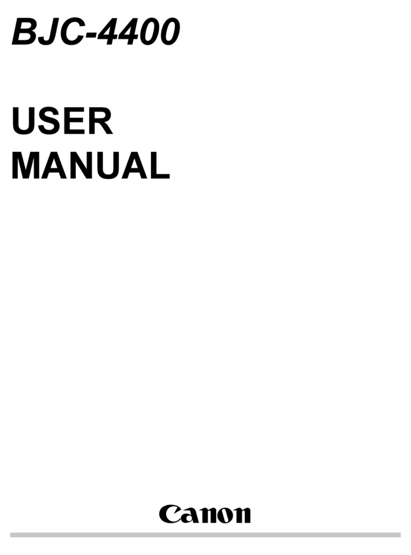 Canon BJC-4400 Series User manual