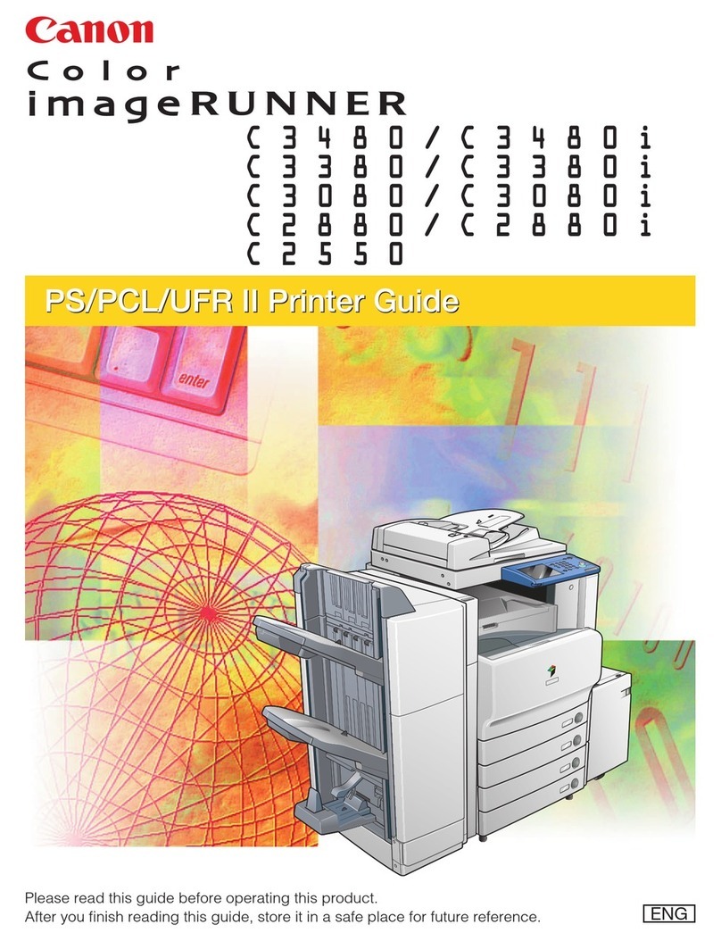 Canon ImageRunner C2550 User manual Canon ImageRunner C2550 User manual