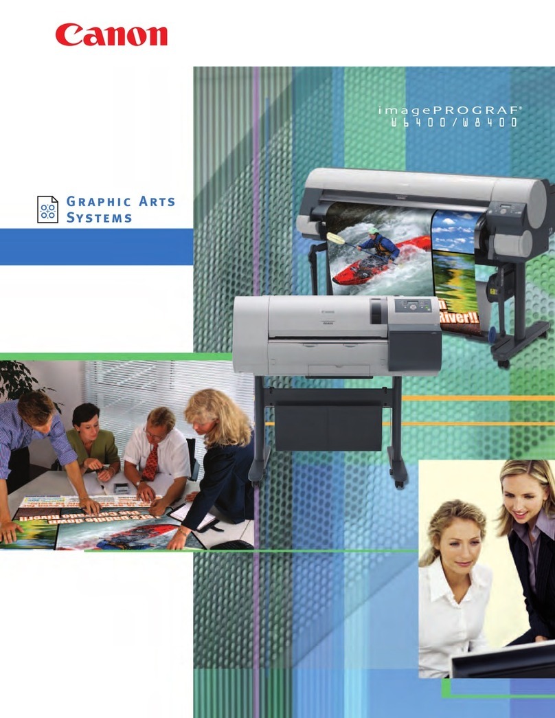 Canon imagePROGRAF W6400 User manual