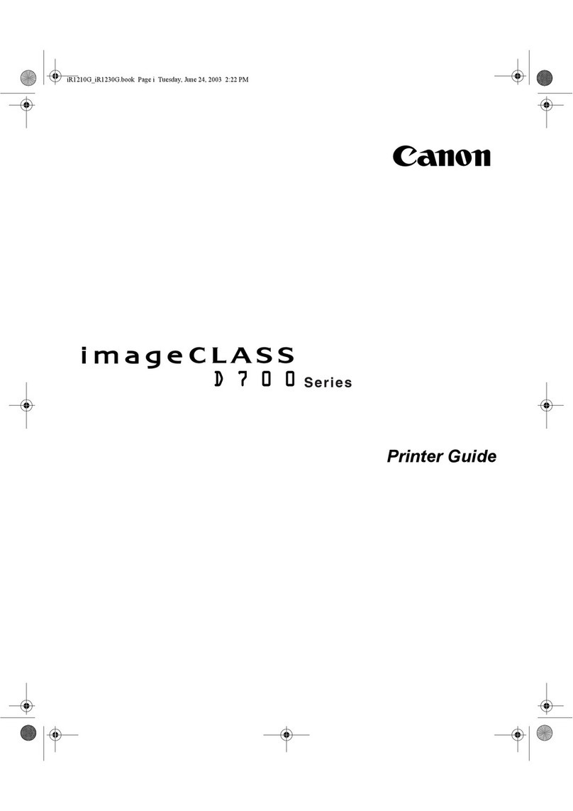 Canon imageCLASS D700 Series User manual
