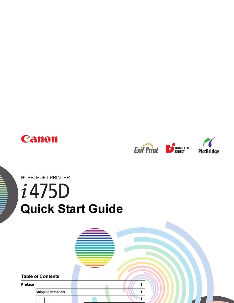 Canon i475D Series User manual