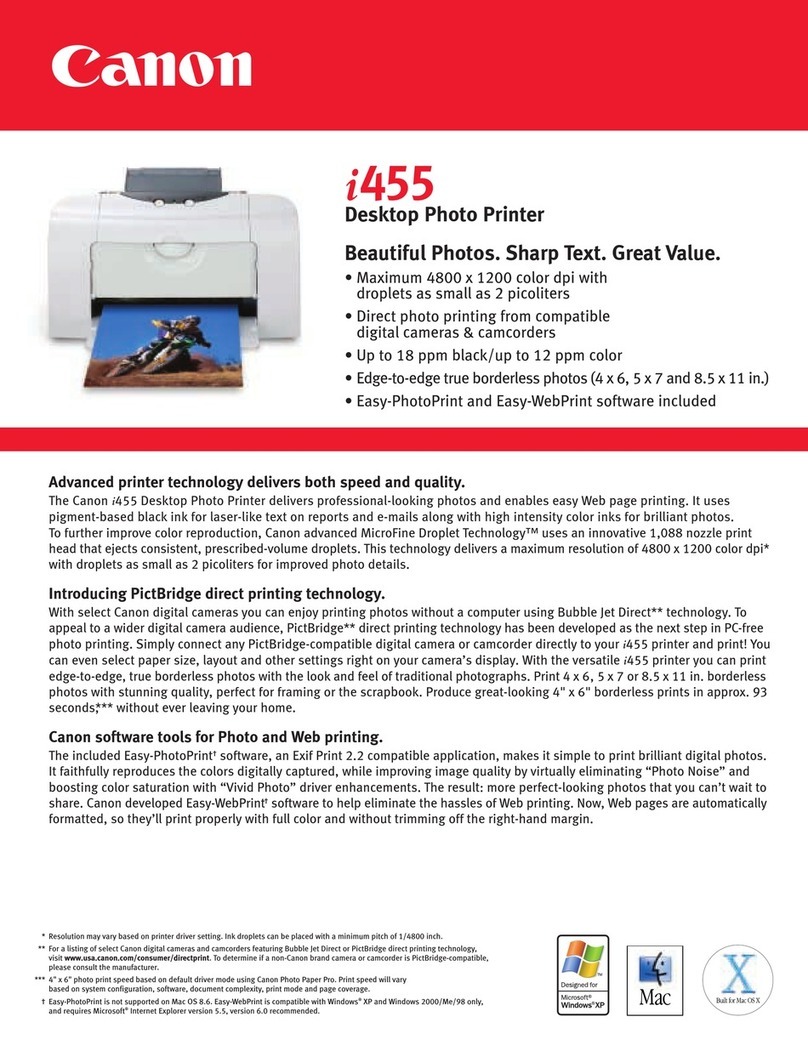 Canon i455 Series User manual
