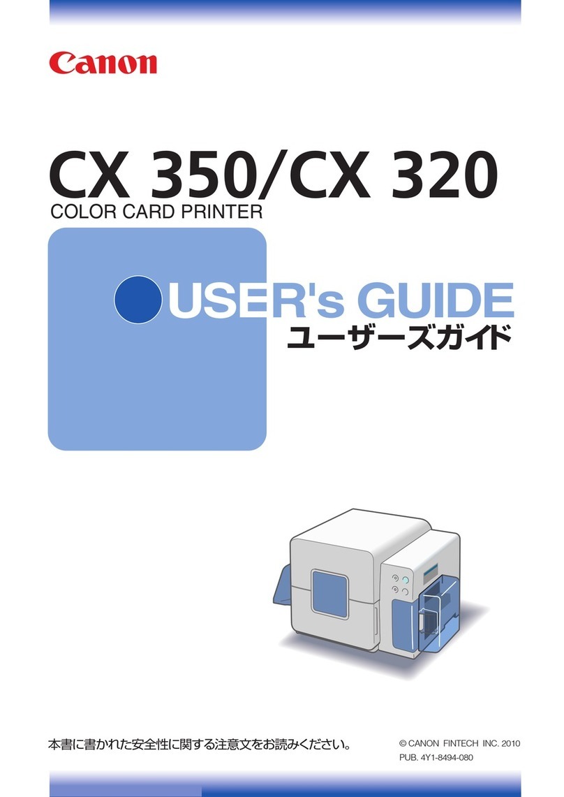 Canon CX 350 user guide