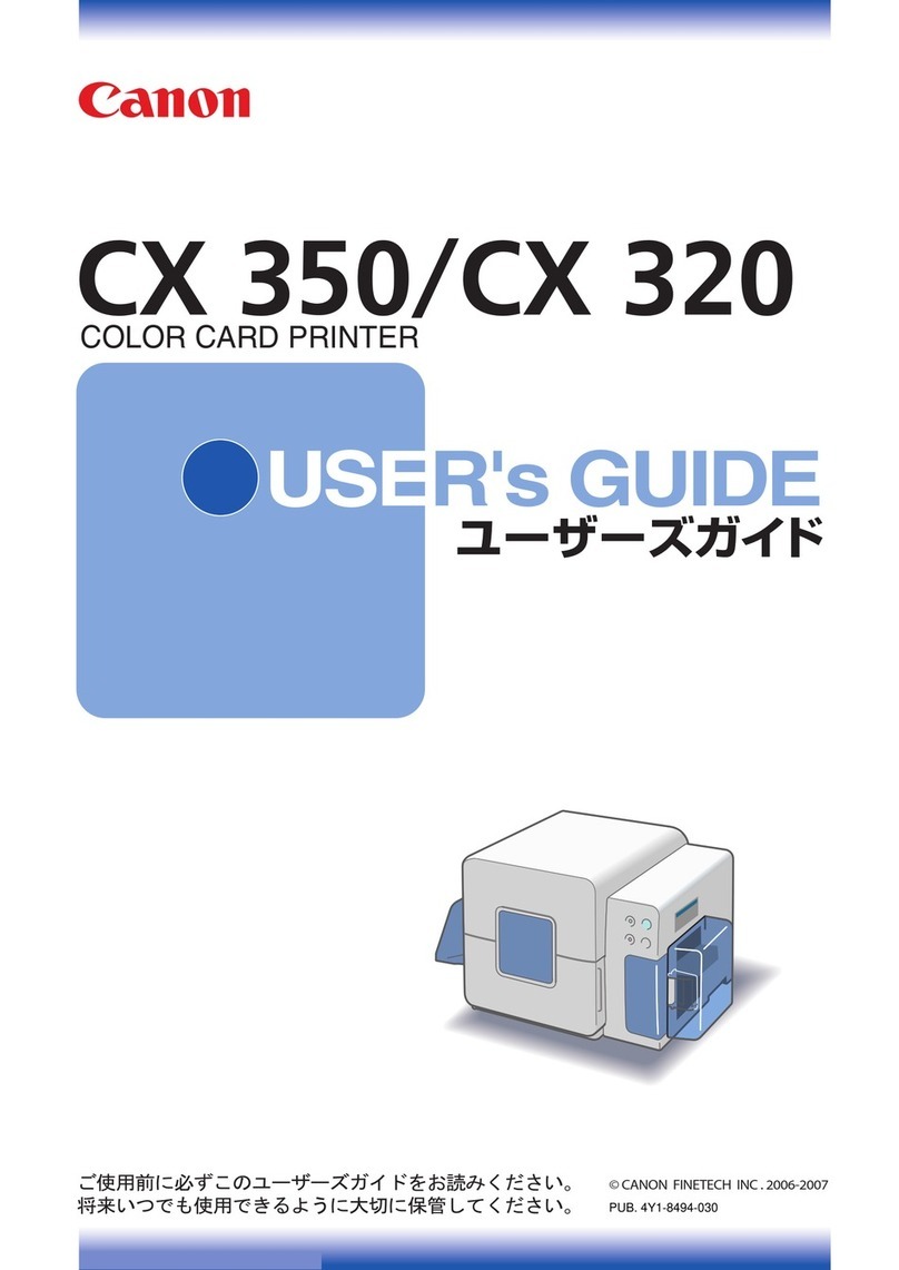 Canon CX 320 User manual