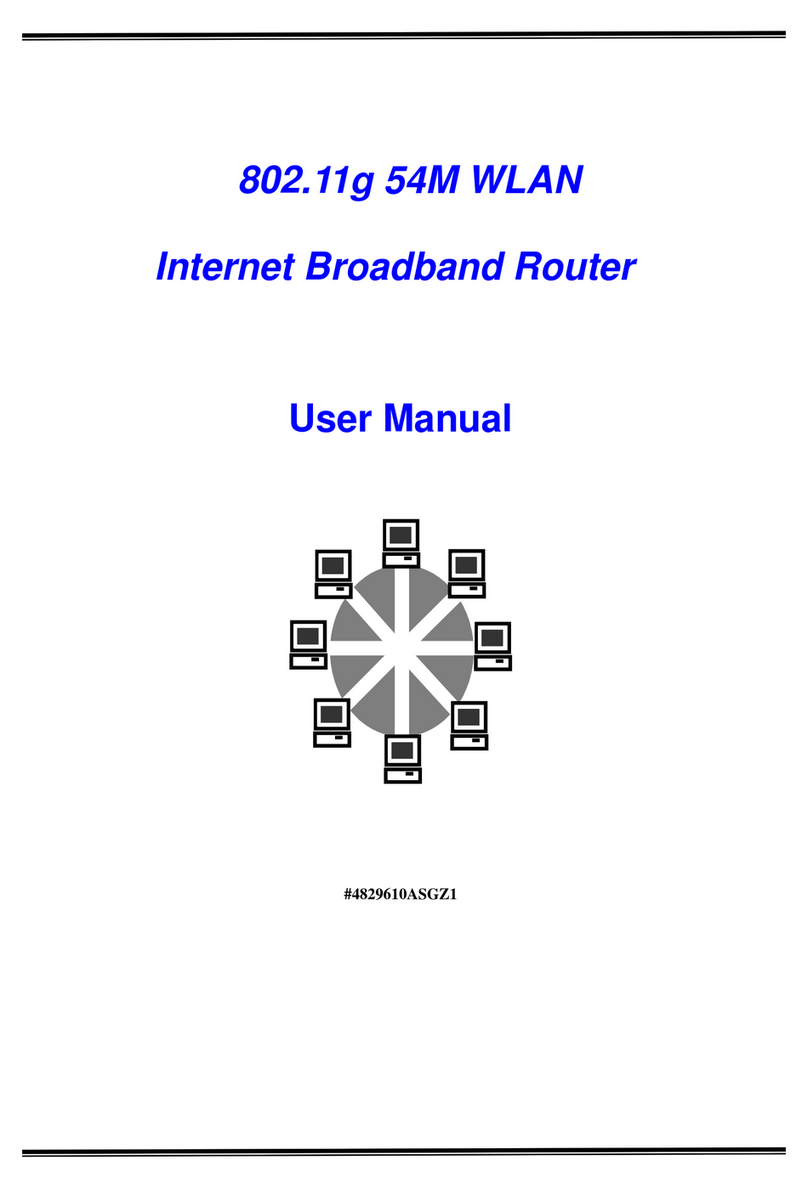 Broadband Products 802.11g 54M WLAN user manual