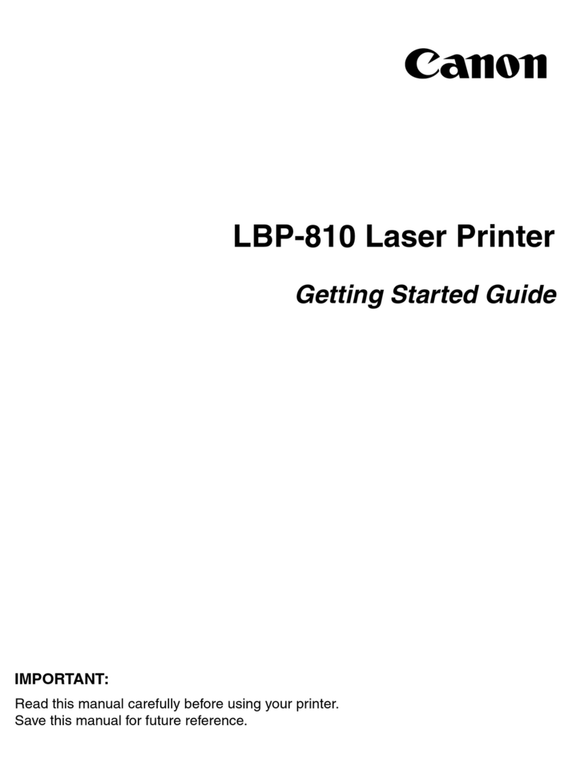 Canon LBP-810 User manual