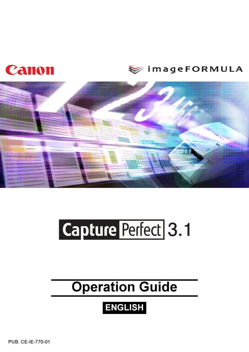 Canon CAPTUREPERFECT 3.1 User manual