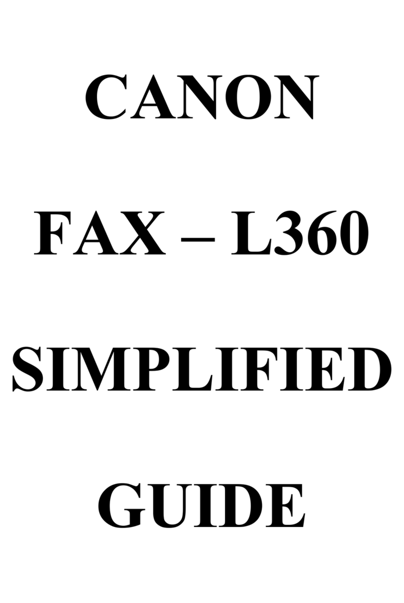 Canon L360 User manual