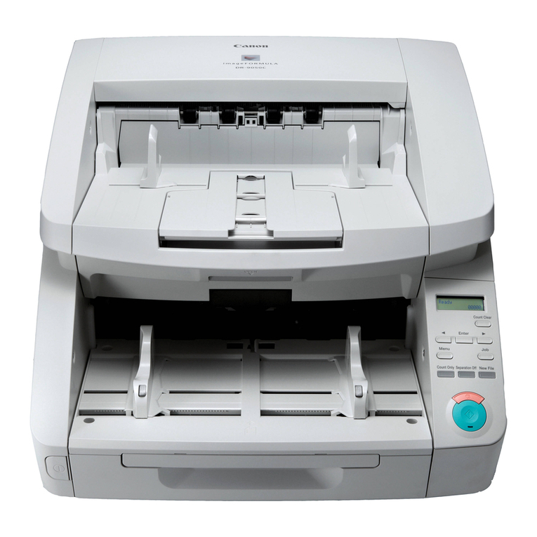 Canon DR-9050C - imageFORMULA - Document Scanner User manual