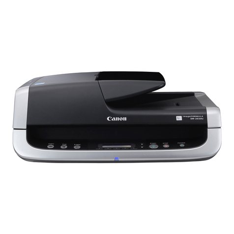 Canon DR-2020U - imageFORMULA - Document Scanner reference guide Canon DR-2020U - imageFORMULA - Document Scanner reference guide