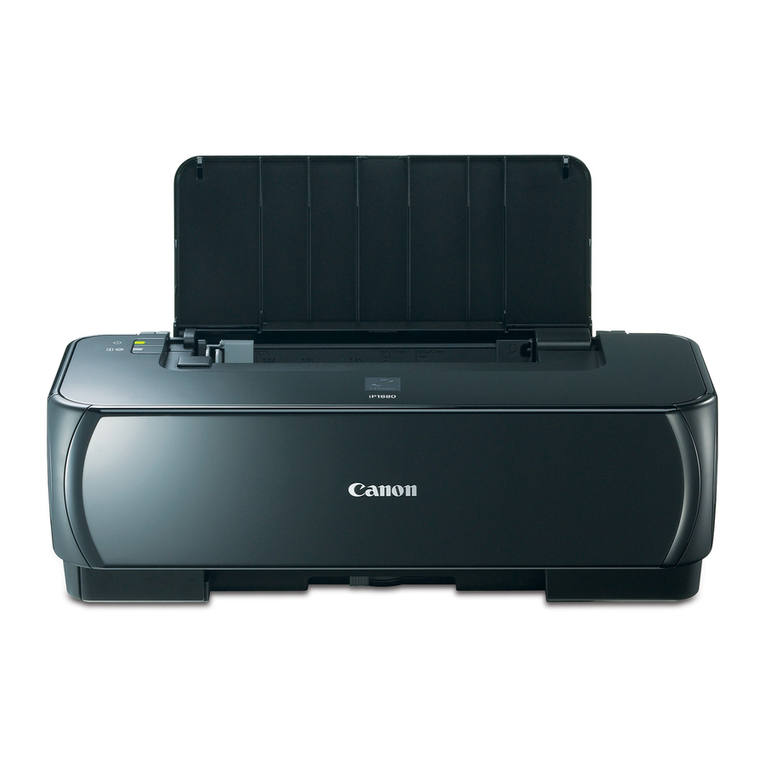Canon iP1800 - PIXMA Color Inkjet Printer User manual