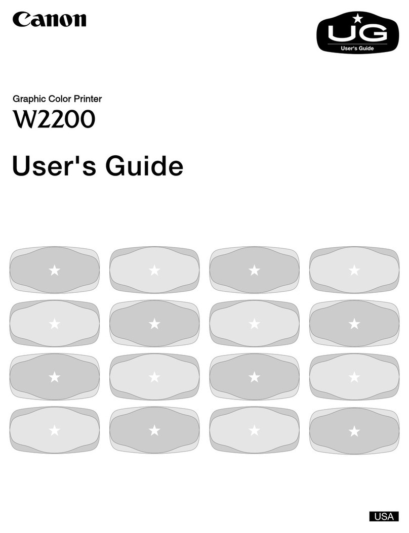 Canon imagePROGRAF W2200 User manual