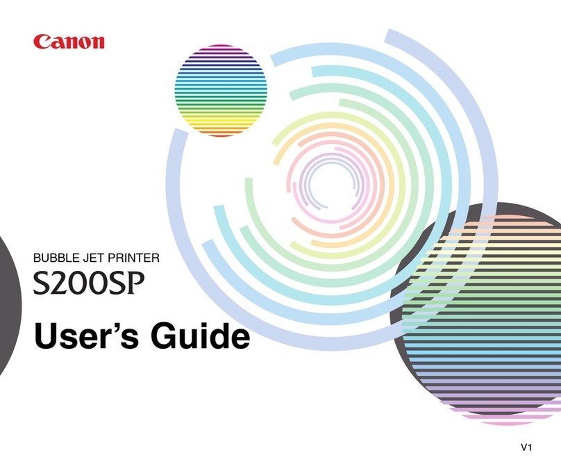 Canon S200SP User manual