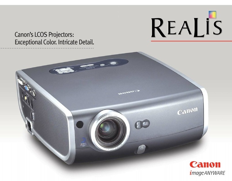 Canon Projectors Brochure & specs