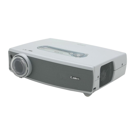 Canon LV-5220 - Multimedia Projector SVGA owner's manual